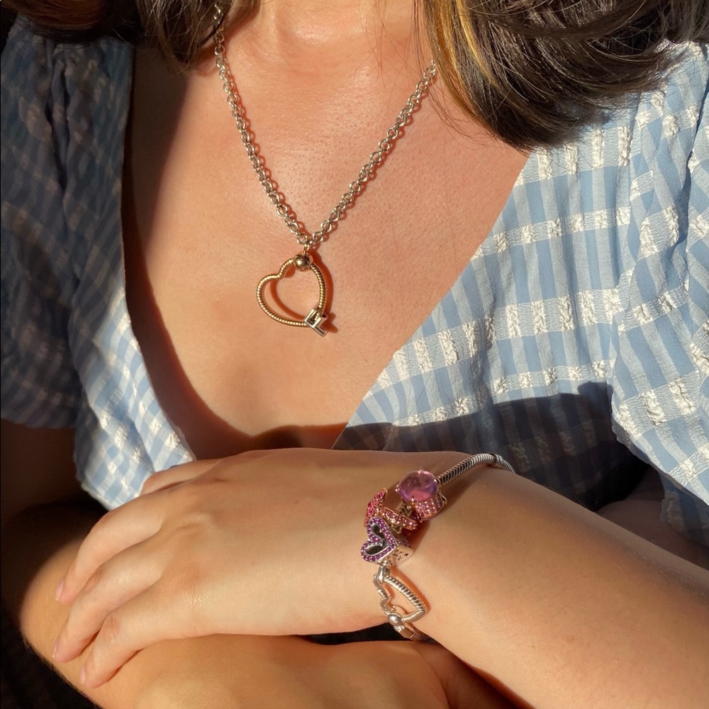 Pandora Moments Necklace & Bracelet Bundle